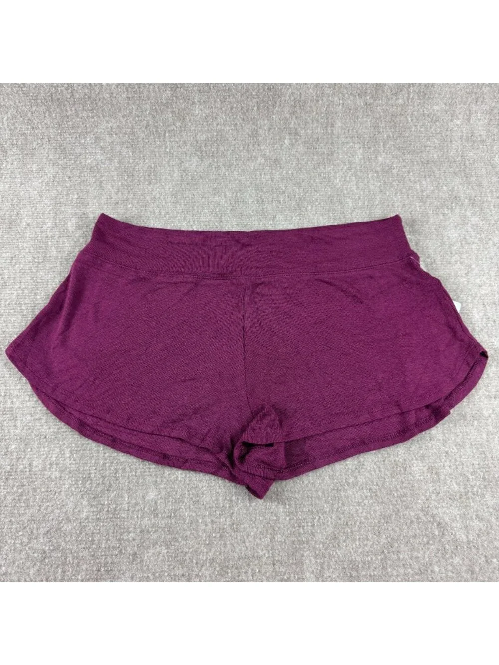 Athleta Well Rested Rib Sleep Short Deep Burgundy Modal Ribbed NWT S XL 3X Comfy